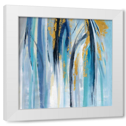 Organ Music White Modern Wood Framed Art Print by Vassileva, Silvia