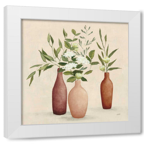 Natural Bouquet I Light White Modern Wood Framed Art Print by Purinton, Julia