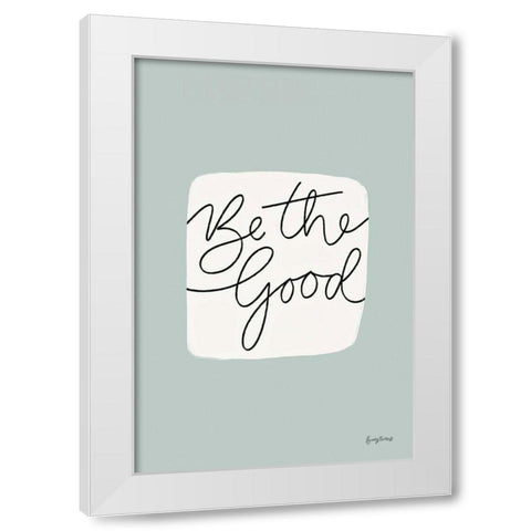 Calm Home VI White Modern Wood Framed Art Print by Thorns, Becky
