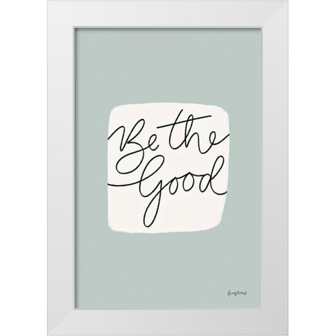 Calm Home VI White Modern Wood Framed Art Print by Thorns, Becky