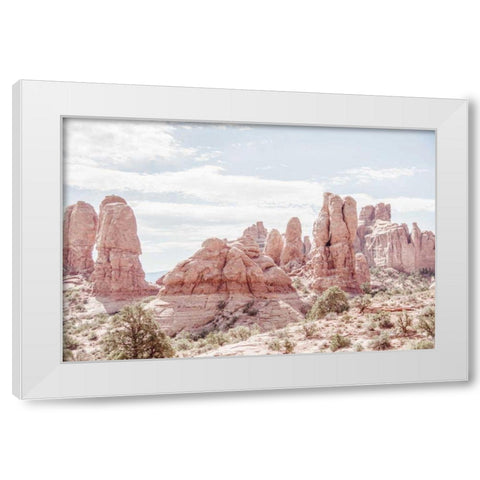 Day Hike II White Modern Wood Framed Art Print by Urquhart, Elizabeth