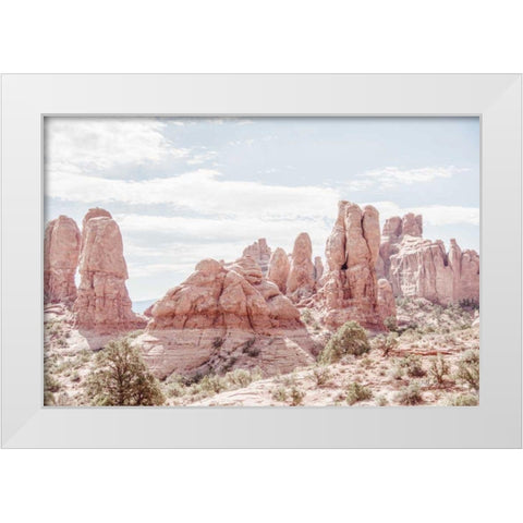 Day Hike II White Modern Wood Framed Art Print by Urquhart, Elizabeth