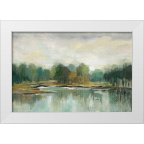 Cool Spring Day White Modern Wood Framed Art Print by Vassileva, Silvia