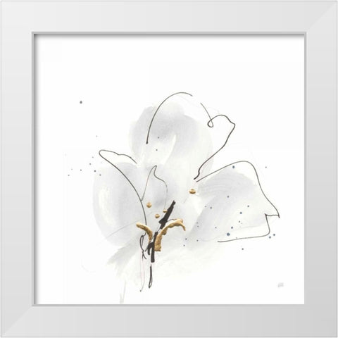 Cool Gray I White Modern Wood Framed Art Print by Paschke, Chris