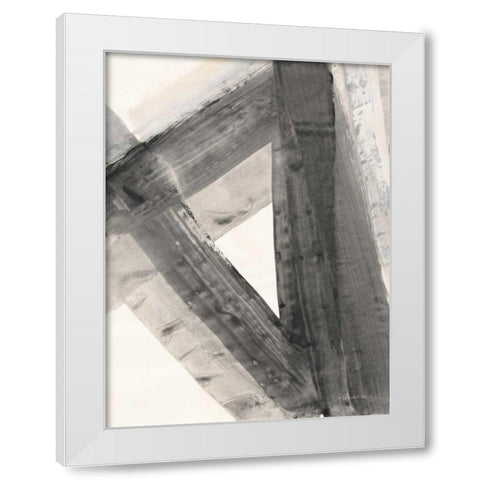 Under the Bridge IV White Modern Wood Framed Art Print by Hristova, Albena