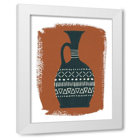 Global Vessels I White Modern Wood Framed Art Print by Hershey, Moira