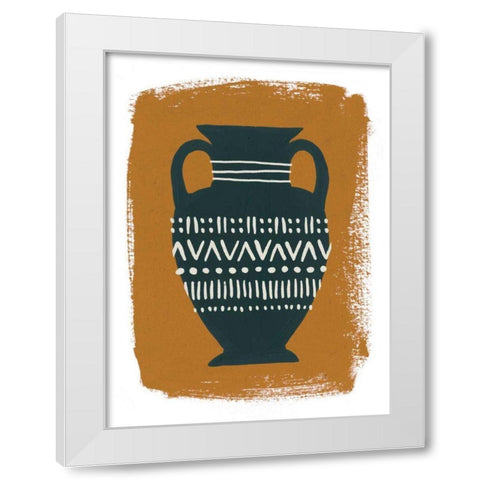 Global Vessels II White Modern Wood Framed Art Print by Hershey, Moira
