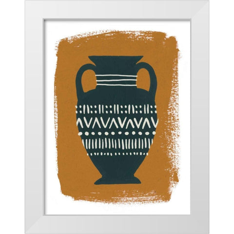 Global Vessels II White Modern Wood Framed Art Print by Hershey, Moira