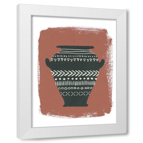 Global Vessels IV White Modern Wood Framed Art Print by Hershey, Moira
