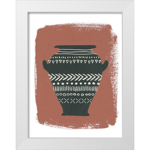 Global Vessels IV White Modern Wood Framed Art Print by Hershey, Moira