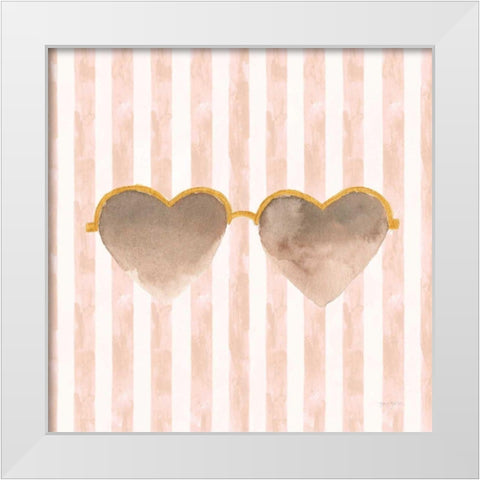Boss Babe V White Modern Wood Framed Art Print by Jackson, Jenaya
