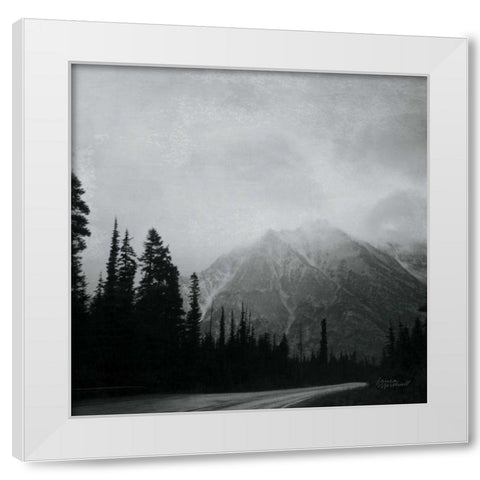 West Coast Wandering III No Words BW White Modern Wood Framed Art Print by Marshall, Laura