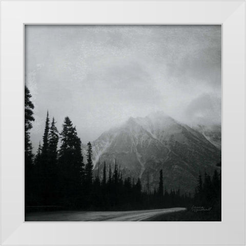 West Coast Wandering III No Words BW White Modern Wood Framed Art Print by Marshall, Laura