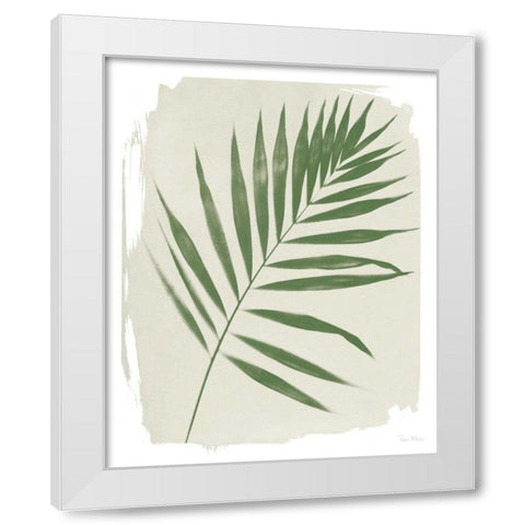 Nature By the Lake Frond II Cream White Modern Wood Framed Art Print by Rhue, Piper