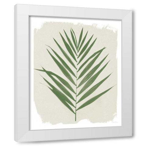 Nature By the Lake Frond III Cream White Modern Wood Framed Art Print by Rhue, Piper