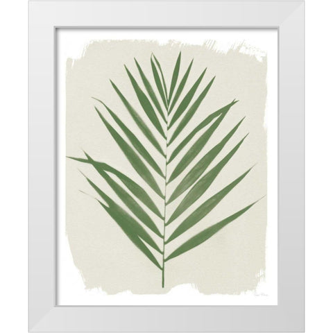 Nature By the Lake Frond III Cream White Modern Wood Framed Art Print by Rhue, Piper