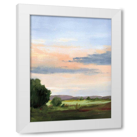 Skylight I White Modern Wood Framed Art Print by Munger, Pamela