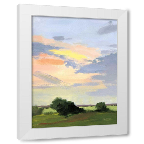 Skylight II White Modern Wood Framed Art Print by Munger, Pamela
