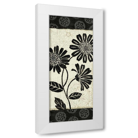 Influence IV White Modern Wood Framed Art Print by Brissonnet, Daphne