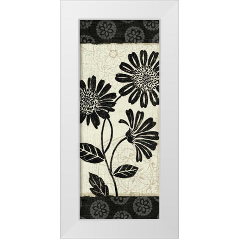 Influence IV White Modern Wood Framed Art Print by Brissonnet, Daphne