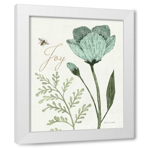 Springtime I v2 Joy White Modern Wood Framed Art Print by Miller, Sara Zieve