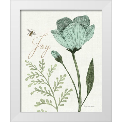 Springtime I v2 Joy White Modern Wood Framed Art Print by Miller, Sara Zieve