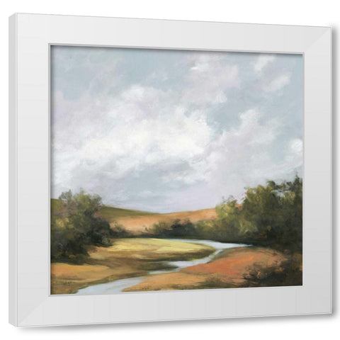 Hedgerow II Spice White Modern Wood Framed Art Print by Purinton, Julia