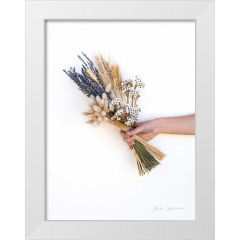 Gift of Autumn White Modern Wood Framed Art Print by Catterall, Elise