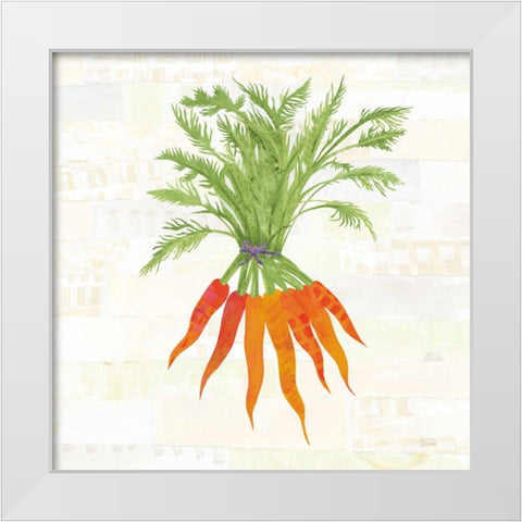 Kitchen Garden IV No Words White Modern Wood Framed Art Print by Averinos, Melissa