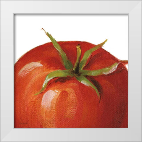 Juicy on White White Modern Wood Framed Art Print by Audit, Lisa