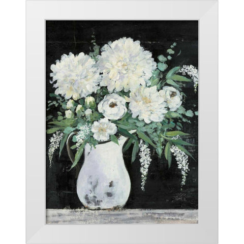 Late Summer Bouquet I Black Crop White Modern Wood Framed Art Print by Purinton, Julia