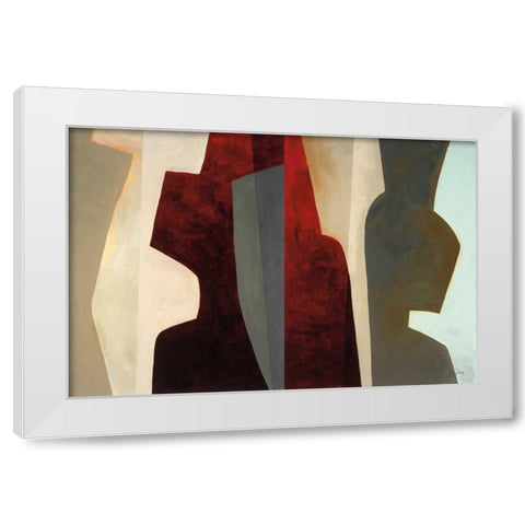 Canyon I White Modern Wood Framed Art Print by Davies, Jane