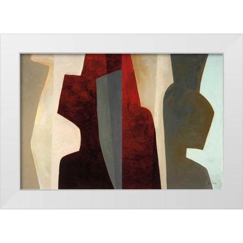 Canyon I White Modern Wood Framed Art Print by Davies, Jane