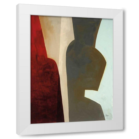 Canyon II White Modern Wood Framed Art Print by Davies, Jane