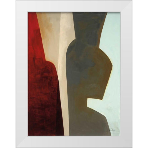 Canyon II White Modern Wood Framed Art Print by Davies, Jane
