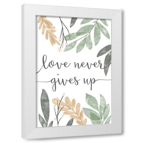Sage Sayings III Neutral White Modern Wood Framed Art Print by Thorns, Becky
