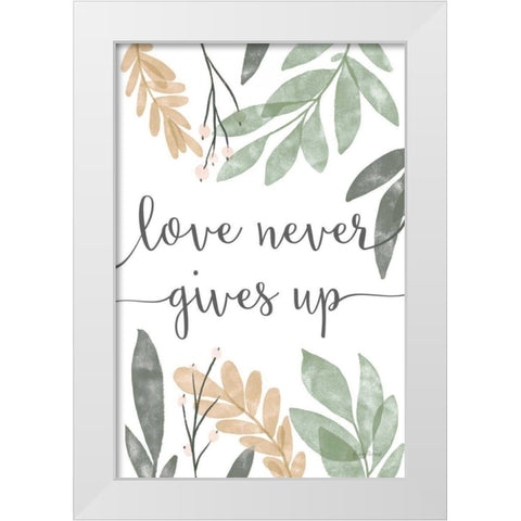 Sage Sayings III Neutral White Modern Wood Framed Art Print by Thorns, Becky