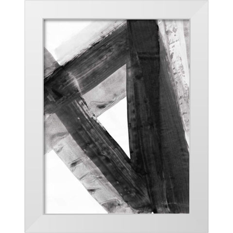 Under the Bridge IV Dark White Modern Wood Framed Art Print by Hristova, Albena