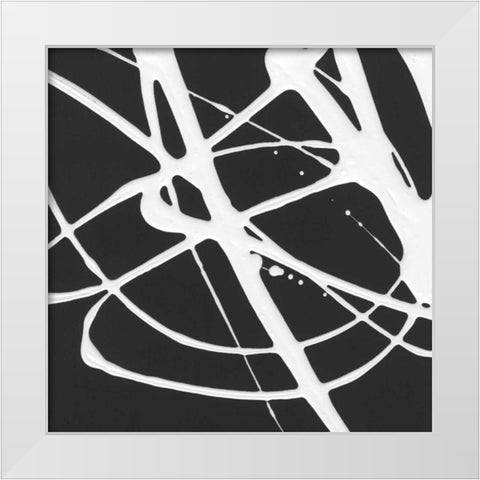 Tumbling Down I White Modern Wood Framed Art Print by Hershey, Moira