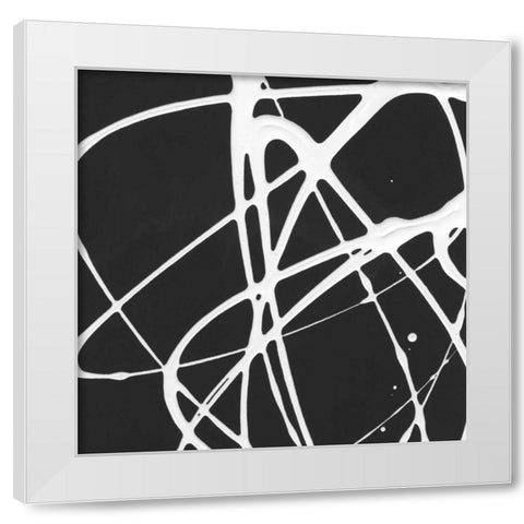 Tumbling Down II White Modern Wood Framed Art Print by Hershey, Moira