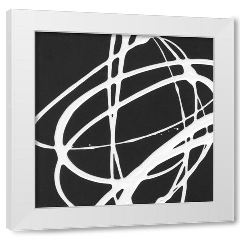 Tumbling Down IV White Modern Wood Framed Art Print by Hershey, Moira