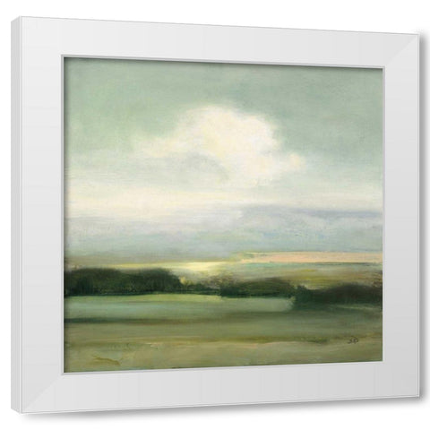 View from the Top White Modern Wood Framed Art Print by Purinton, Julia
