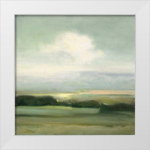 View from the Top White Modern Wood Framed Art Print by Purinton, Julia