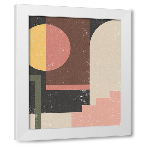 Good Life I White Modern Wood Framed Art Print by Hershey, Moira