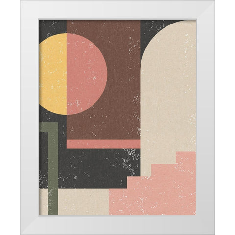 Good Life I White Modern Wood Framed Art Print by Hershey, Moira