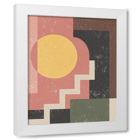 Good Life II White Modern Wood Framed Art Print by Hershey, Moira