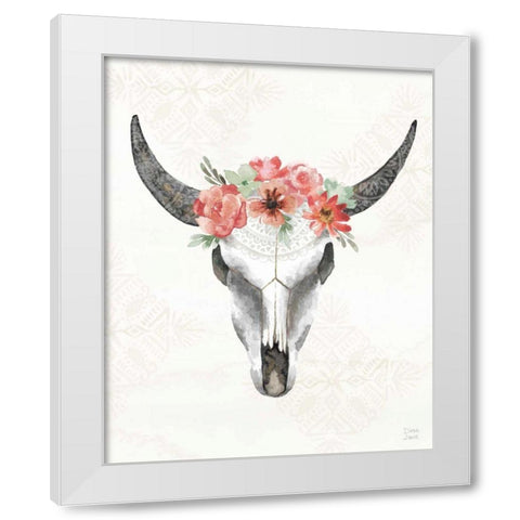 Sweet Southwest XV No Words White Modern Wood Framed Art Print by June, Dina