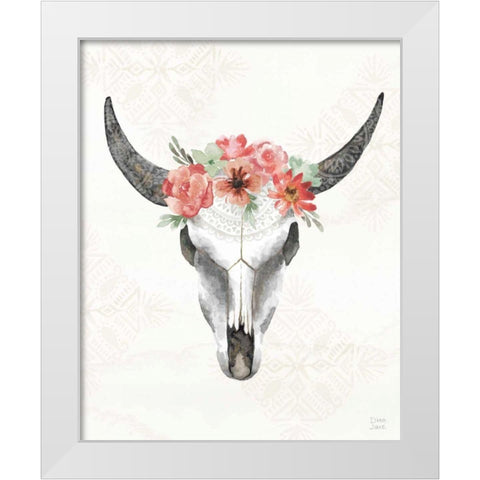 Sweet Southwest XV No Words White Modern Wood Framed Art Print by June, Dina
