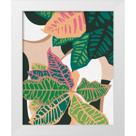 Green House I White Modern Wood Framed Art Print by Gallagher, Megan