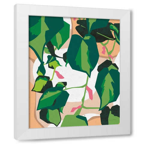 Green House II White Modern Wood Framed Art Print by Gallagher, Megan